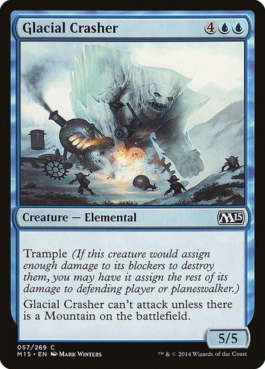 Image for Glacial Crasher (57) (Magic 2015 (M15)) - Magic: The Gathering