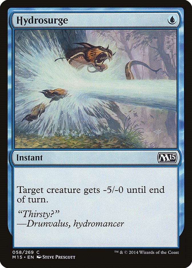 Image for Hydrosurge (58) (Magic 2015 (M15)) - Magic: The Gathering