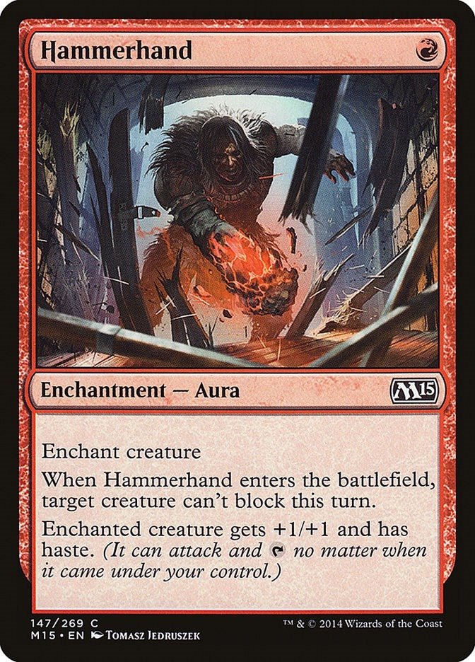 Image for Hammerhand (147) (Magic 2015 (M15)) - Magic: The Gathering