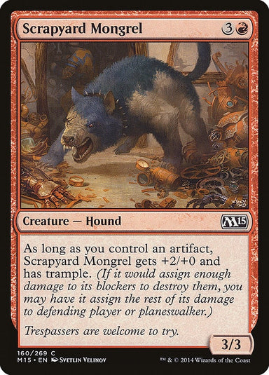 Image for Scrapyard Mongrel (160) (Magic 2015 (M15)) - Magic: The Gathering