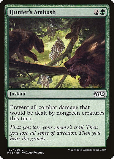 Image for Hunter's Ambush (180) (Magic 2015 (M15)) - Magic: The Gathering