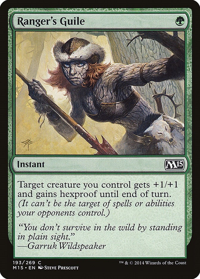 Image for Ranger's Guile (193) (Magic 2015 (M15)) - Magic: The Gathering
