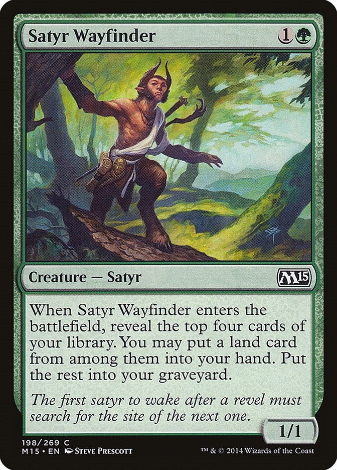 Image for Satyr Wayfinder (198) (Magic 2015 (M15)) - Magic: The Gathering