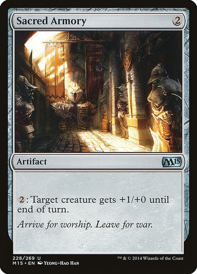 Image for Sacred Armory (228) (Magic 2015 (M15)) - Magic: The Gathering