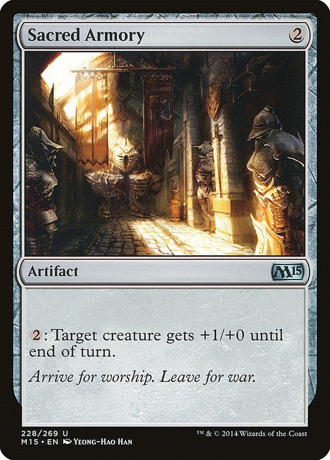 Image for Sacred Armory (228) (Magic 2015 (M15)) - Magic: The Gathering