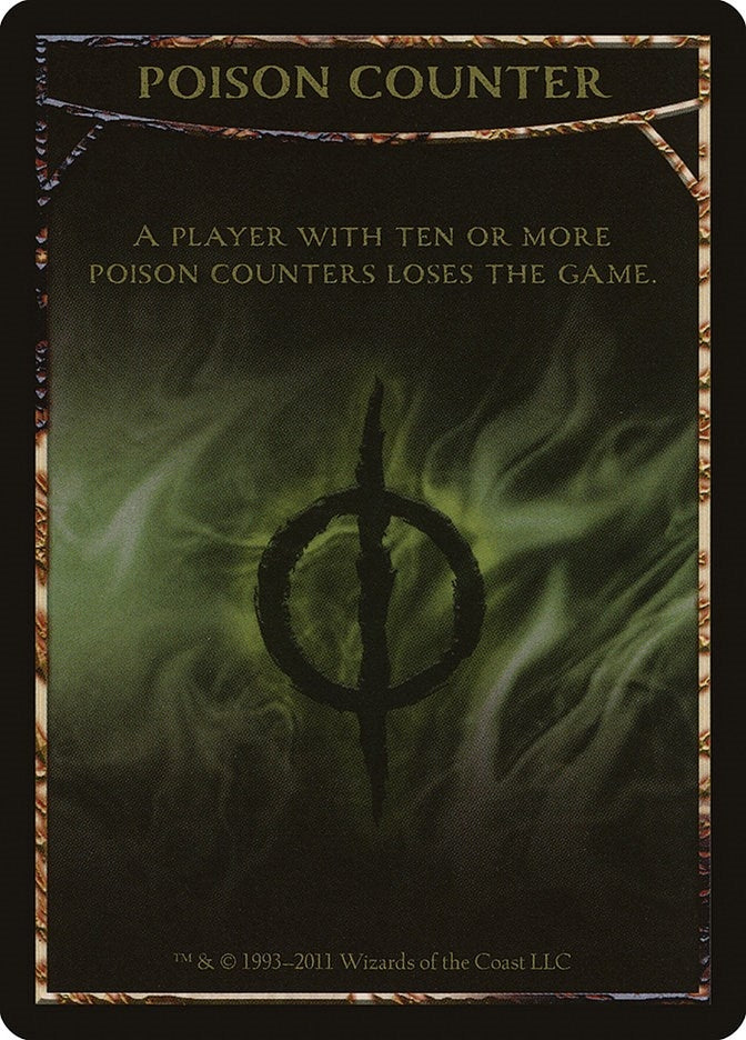 Image for Poison Counter Token (Mirrodin Besieged) (MBS) - Magic: The Gathering