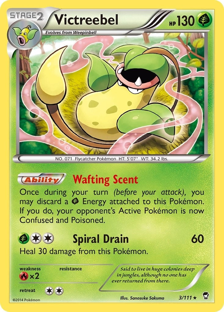 Victreebel (3/111) (XY - Furious Fists)