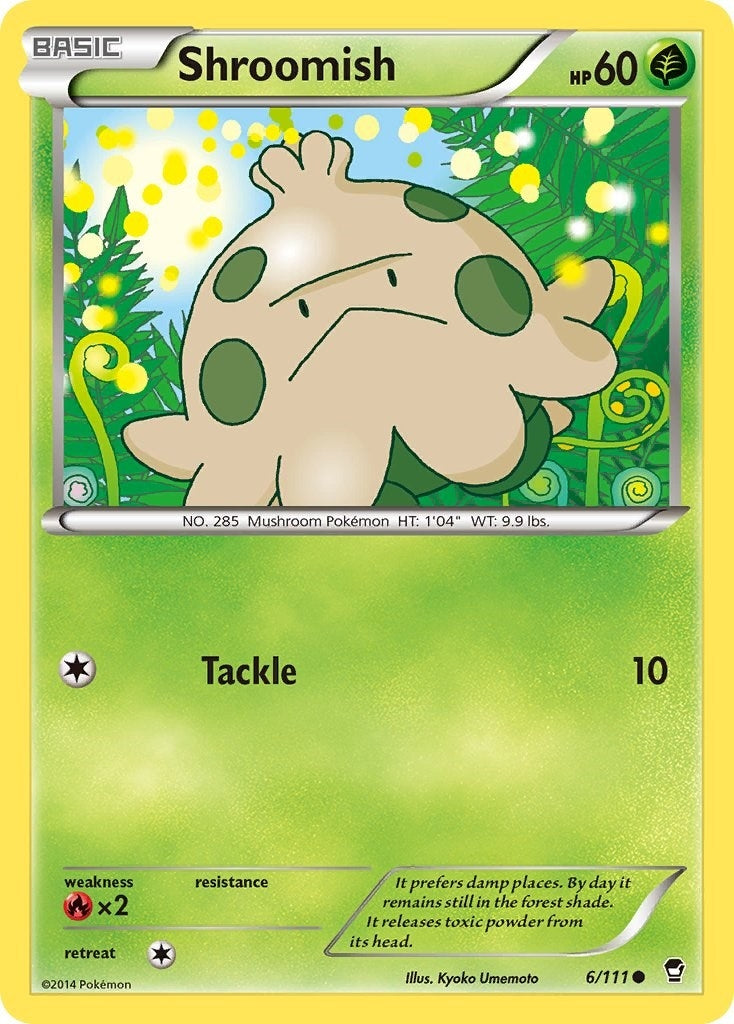 Shroomish (6/111) (XY - Furious Fists)