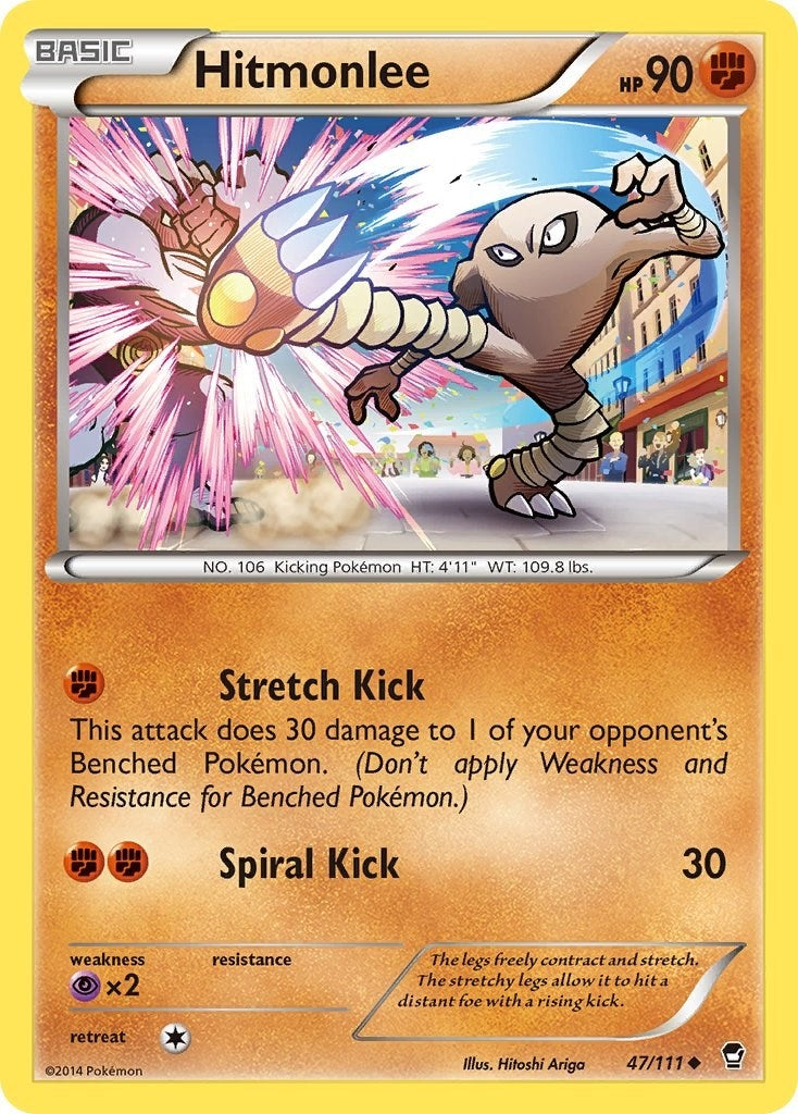 Hitmonlee (47/111) (XY - Furious Fists)