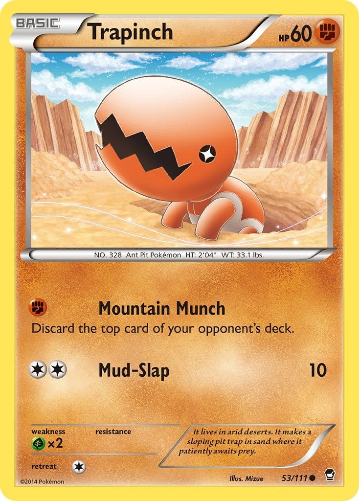 Trapinch (53/111) (XY - Furious Fists)