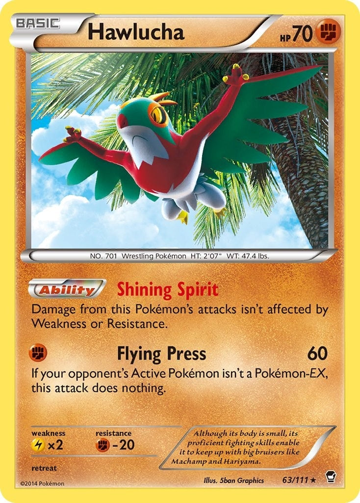 Hawlucha (63/111) (XY - Furious Fists)