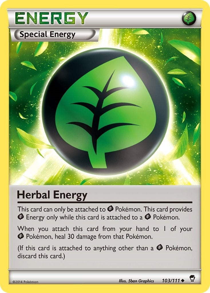 Herbal Energy (103/111) (XY - Furious Fists)