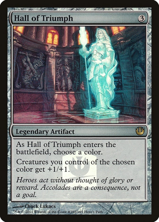 Image for Hall of Triumph (162) (Game Day & Store Championship Promos) - Magic: The Gathering
