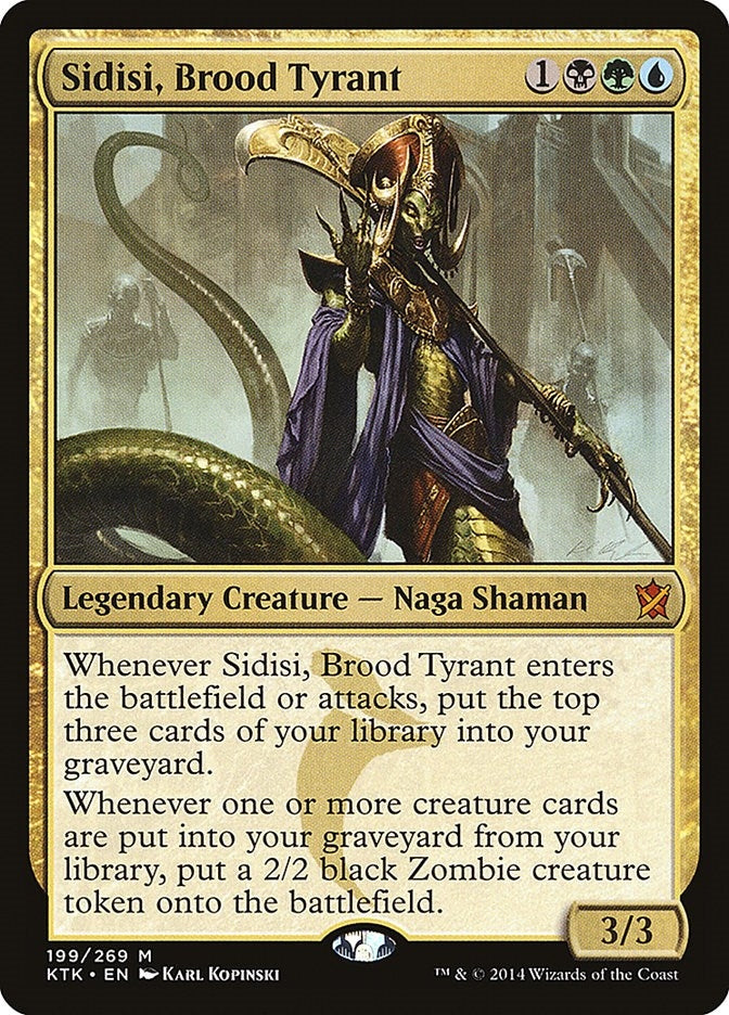 Sidisi, Brood Tyrant (199) (Khans of Tarkir)