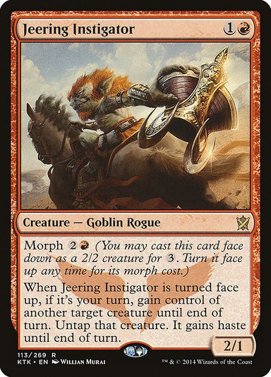 Image for Jeering Instigator (113) (Khans of Tarkir) - Magic: The Gathering