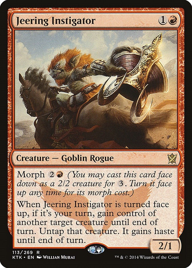 Image for Jeering Instigator (113) (Khans of Tarkir) - Magic: The Gathering