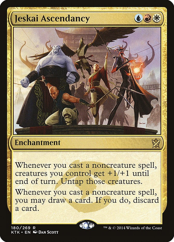 Image for Jeskai Ascendancy (180) (Khans of Tarkir) (KTK) - Magic: The Gathering