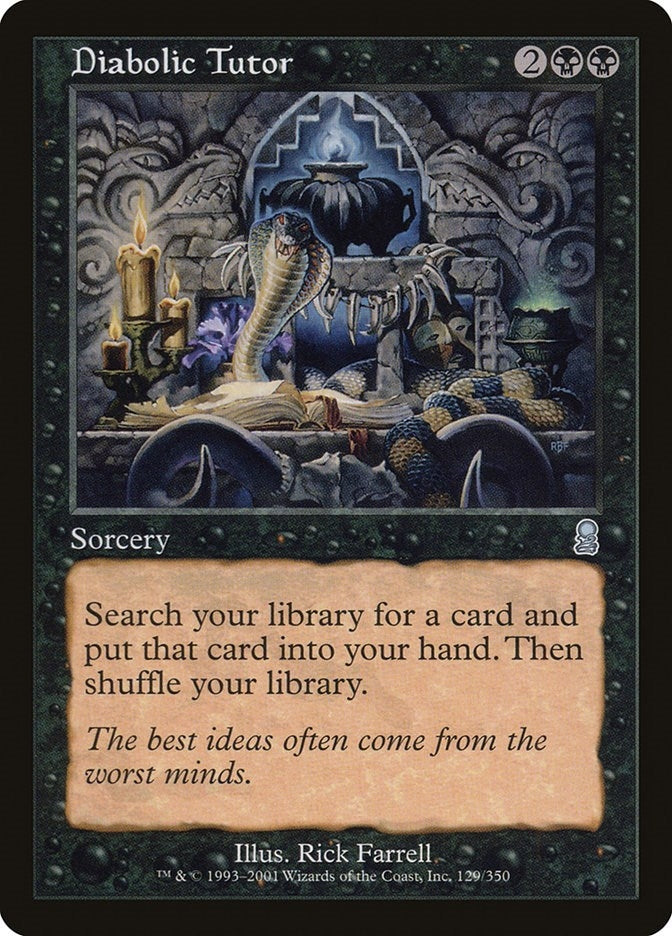 Diabolic Tutor (129) (Odyssey)