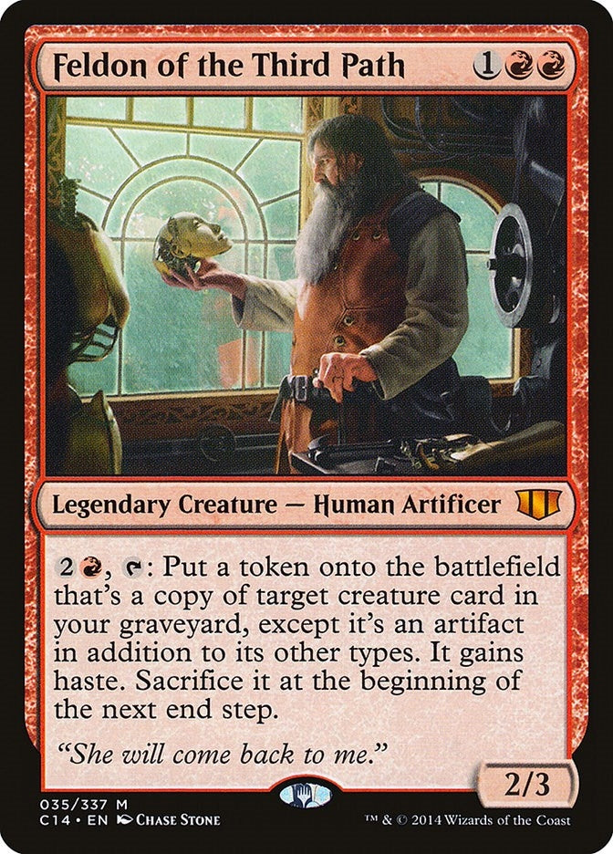 Image for Feldon of the Third Path (35) (Commander 2014) (C14) - Magic: The Gathering