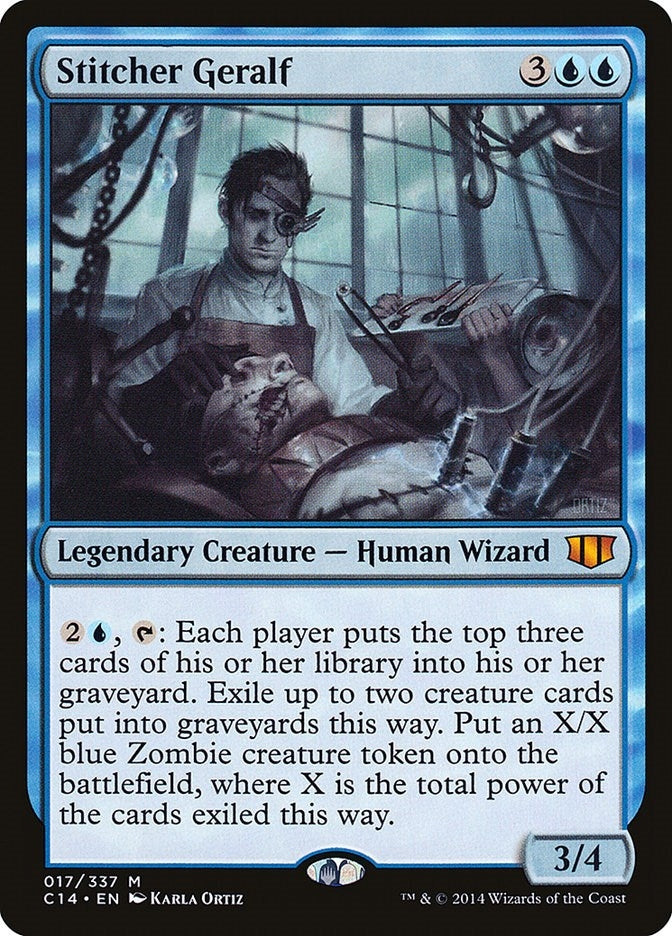 Image for Stitcher Geralf (17) (Commander 2014) (C14) - Magic: The Gathering