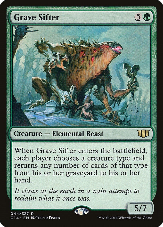 Image for Grave Sifter (44) (Commander 2014) (C14) - Magic: The Gathering