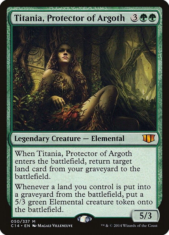 Image for Titania, Protector of Argoth (50) (Commander 2014) (C14) - Magic: The Gathering