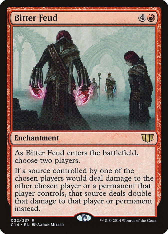 Image for Bitter Feud (32) (Commander 2014) (C14) - Magic: The Gathering