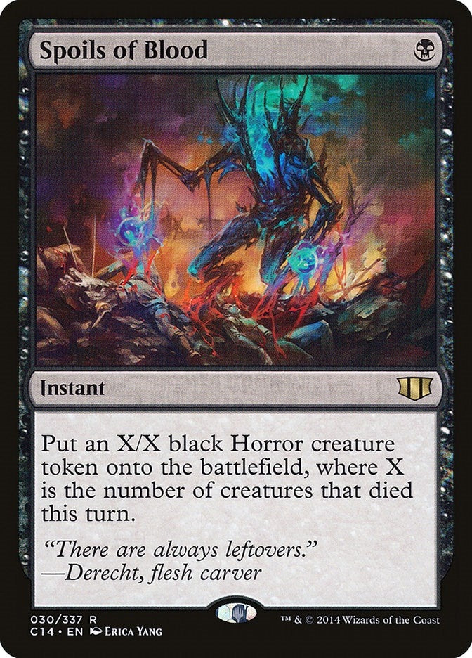 Image for Spoils of Blood (30) (Commander 2014) (C14) - Magic: The Gathering