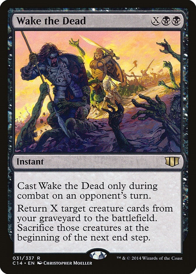 Image for Wake the Dead (31) (Commander 2014) (C14) - Magic: The Gathering