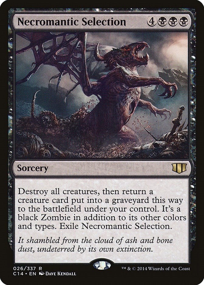 Image for Necromantic Selection (Commander 2014) (C14) - Magic: The Gathering