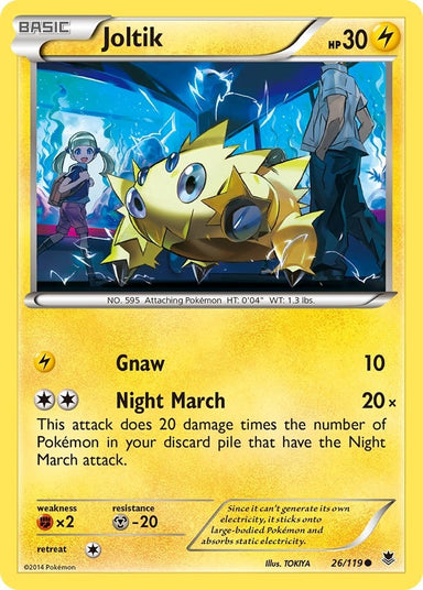 Image for Joltik (26/119) (XY - Phantom Forces) - Pokemon