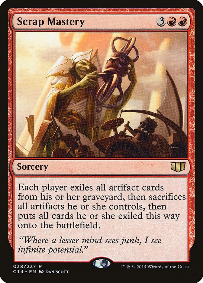 Image for Scrap Mastery (38) (Commander 2014) (C14) - Magic: The Gathering