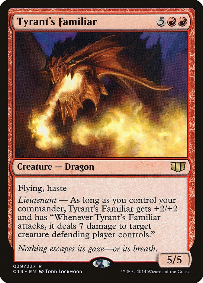 Image for Tyrant's Familiar (39) (Commander 2014) (C14) - Magic: The Gathering