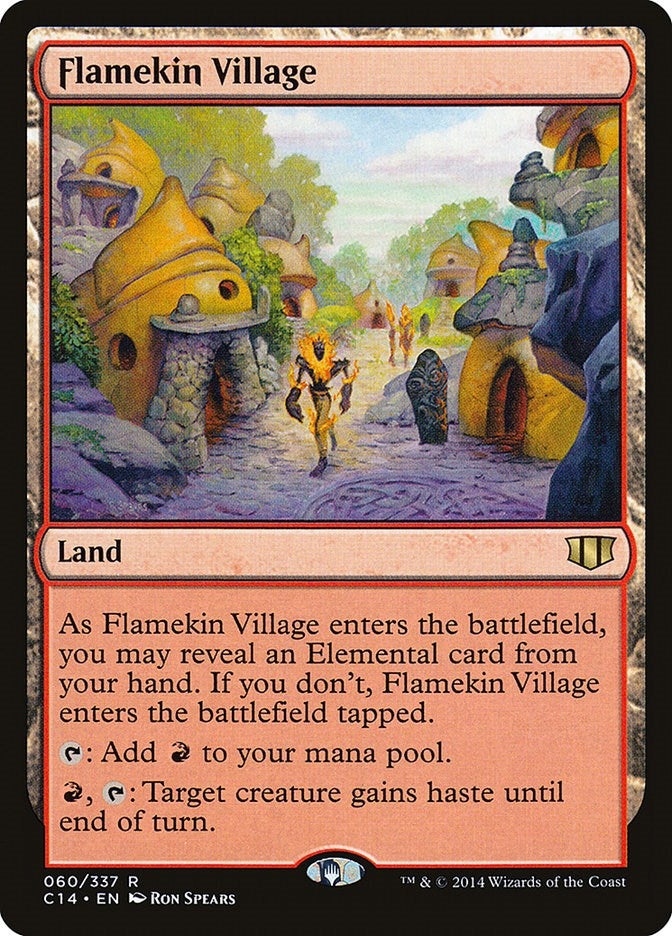 Image for Flamekin Village (60) (Commander 2014) (C14) - Magic: The Gathering