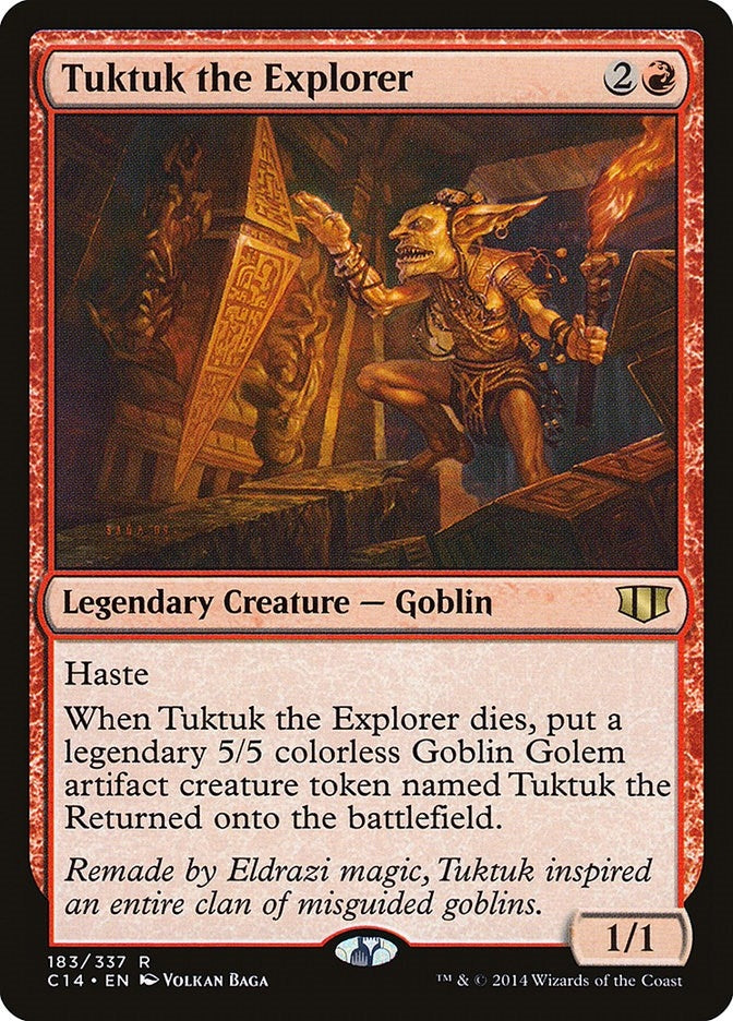 Image for Tuktuk the Explorer (183) (Commander 2014) (C14) - Magic: The Gathering