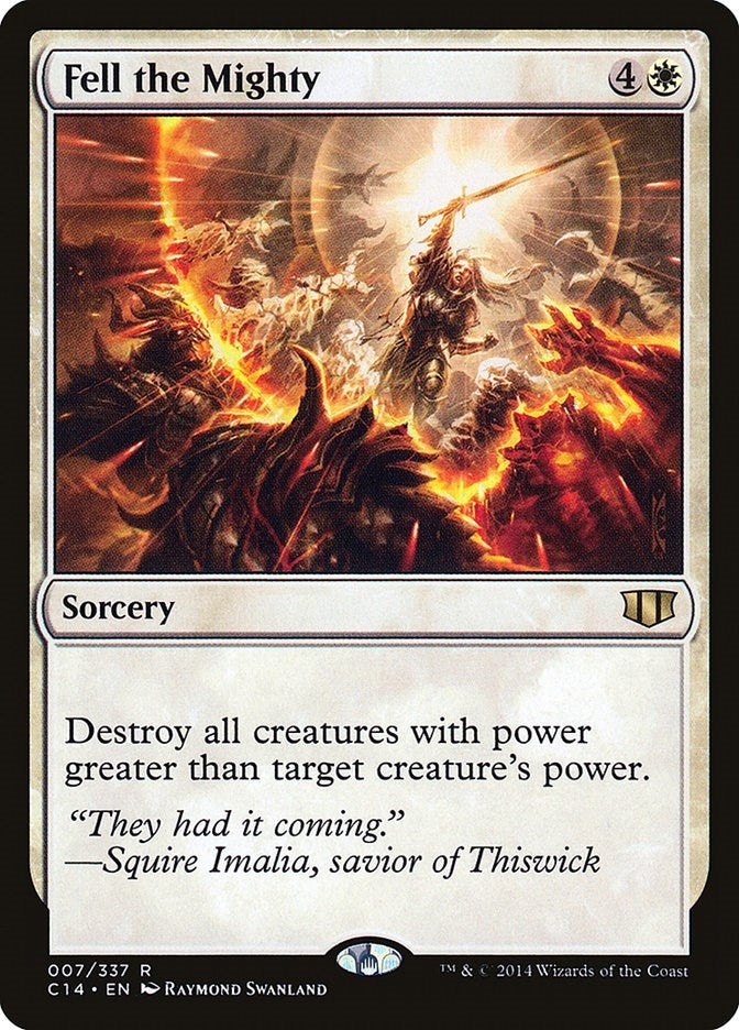 Image for Fell the Mighty (Commander 2014) (C14) - Magic: The Gathering