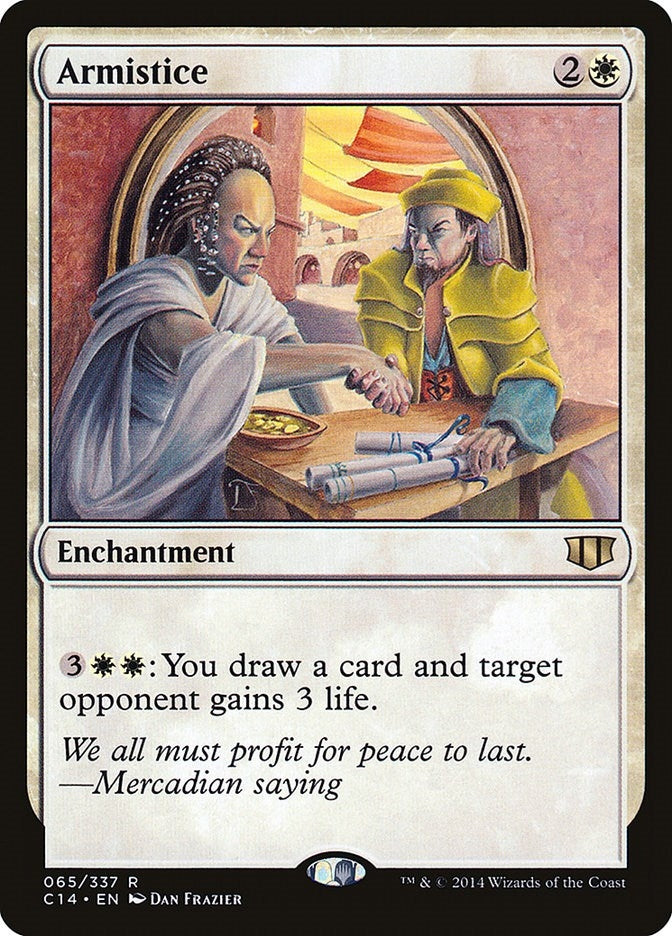 Image for Armistice (65) (Commander 2014) (C14) - Magic: The Gathering