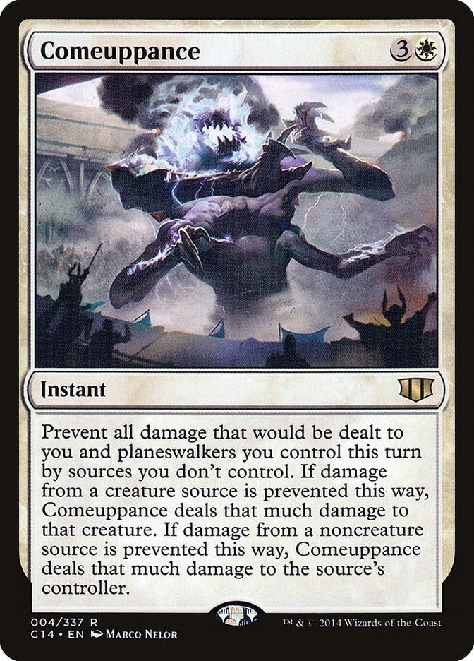 Image for Comeuppance (4) (Commander 2014) (C14) - Magic: The Gathering