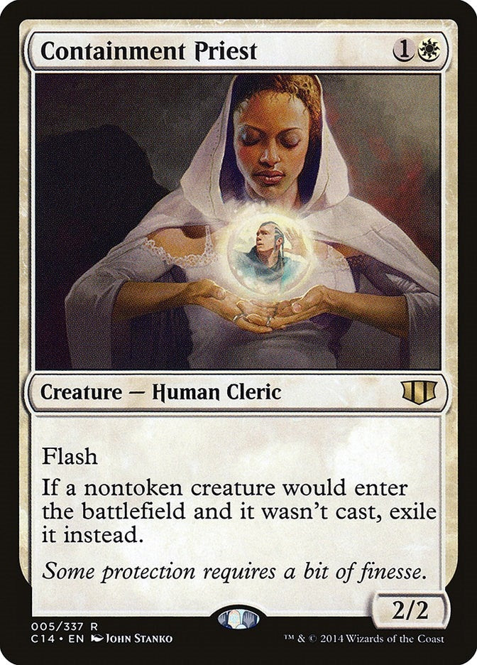Image for Containment Priest (5) (Commander 2014) (C14) - Magic: The Gathering