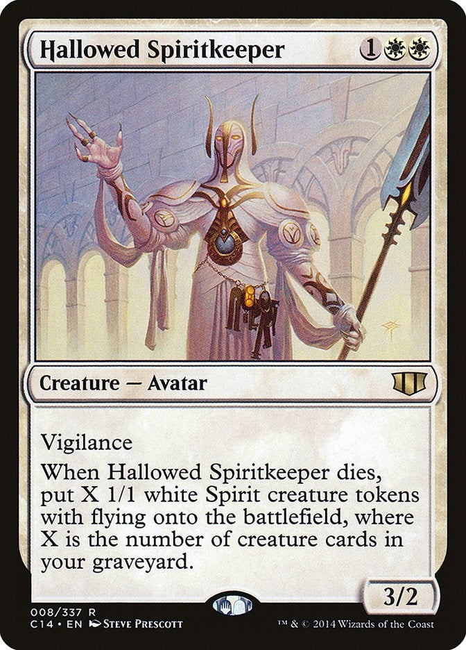 Image for Hallowed Spiritkeeper (8) (Commander 2014) (C14) - Magic: The Gathering