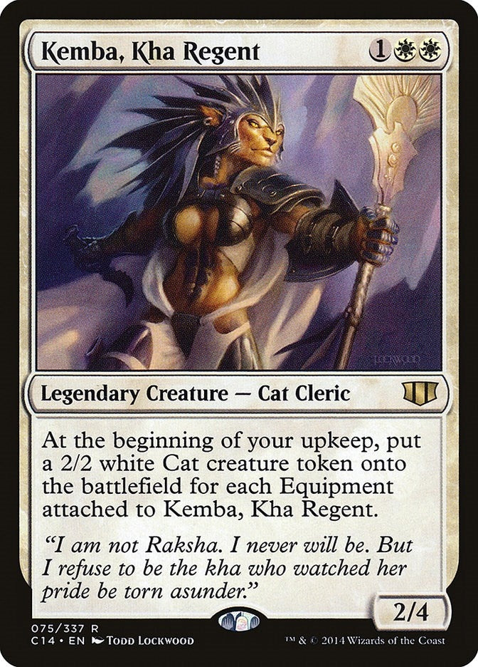 Image for Kemba, Kha Regent (75) (Commander 2014) (C14) - Magic: The Gathering