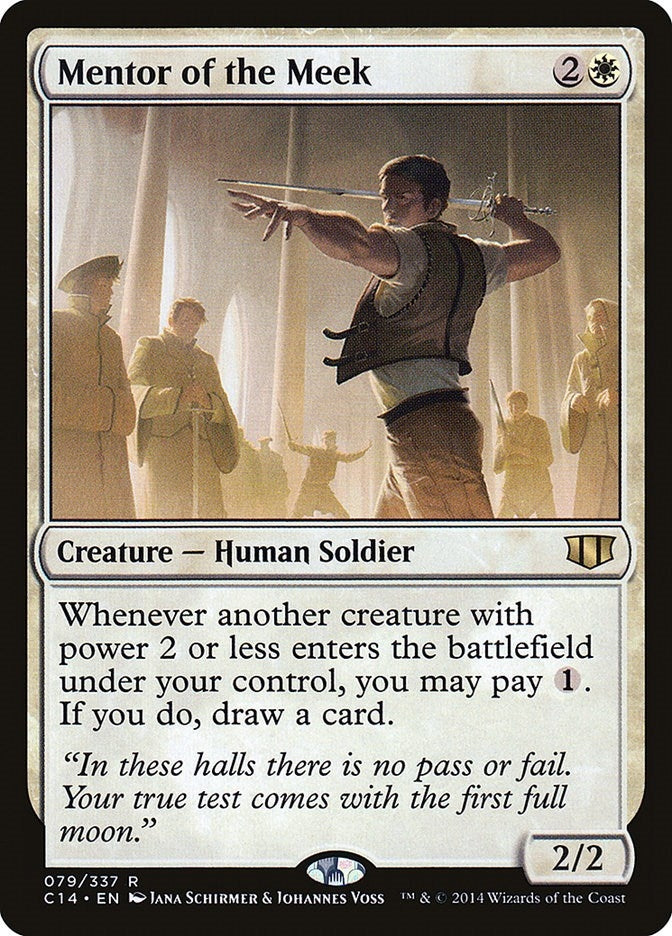Image for Mentor of the Meek (79) (Commander 2014) (C14) - Magic: The Gathering