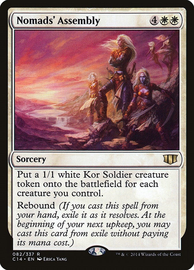 Image for Nomads' Assembly (82) (Commander 2014) (C14) - Magic: The Gathering