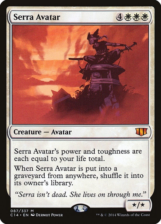 Image for Serra Avatar (87) (Commander 2014) (C14) - Magic: The Gathering