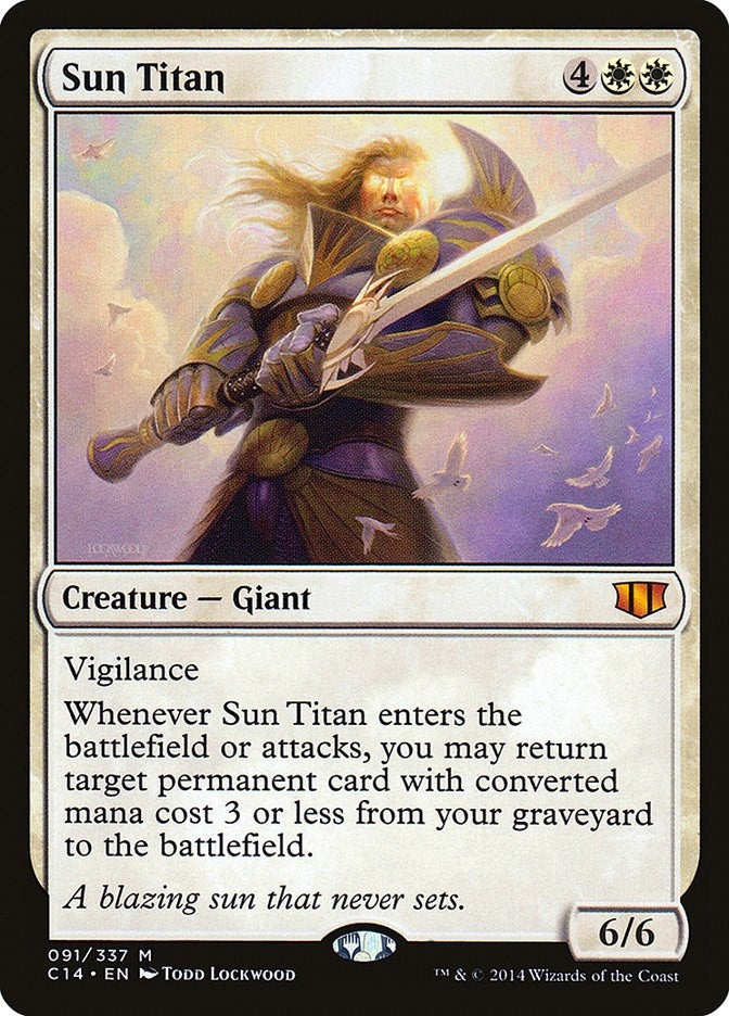 Image for Sun Titan (91) (Commander 2014) (C14) - Magic: The Gathering