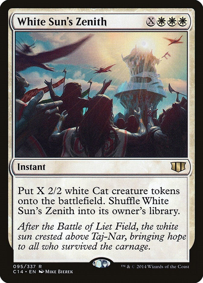 Image for White Sun's Zenith (95) (Commander 2014) (C14) - Magic: The Gathering