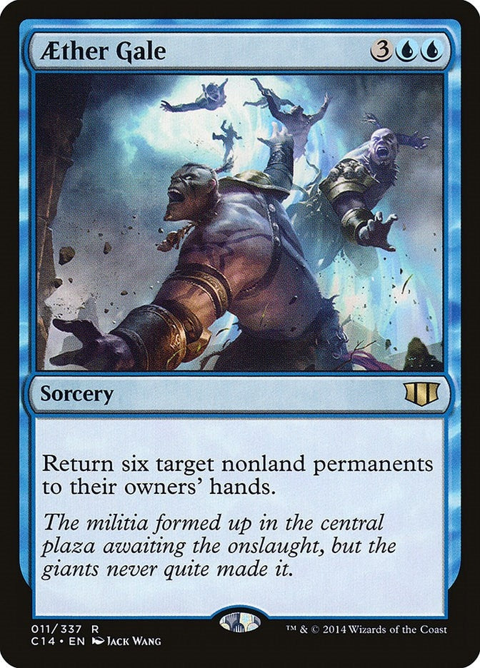 Image for Aether Gale (11) (Commander 2014) (C14) - Magic: The Gathering