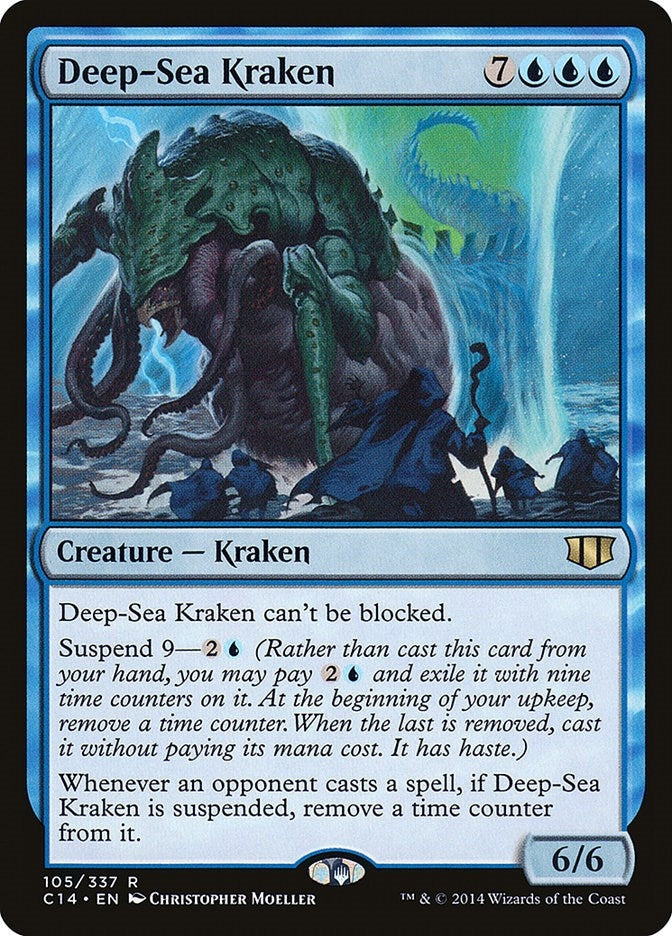 Image for Deep-Sea Kraken (105) (Commander 2014) (C14) - Magic: The Gathering