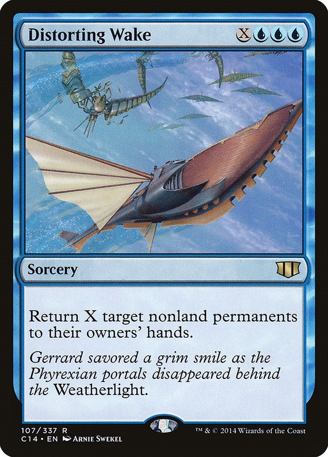 Image for Distorting Wake (107) (Commander 2014) (C14) - Magic: The Gathering