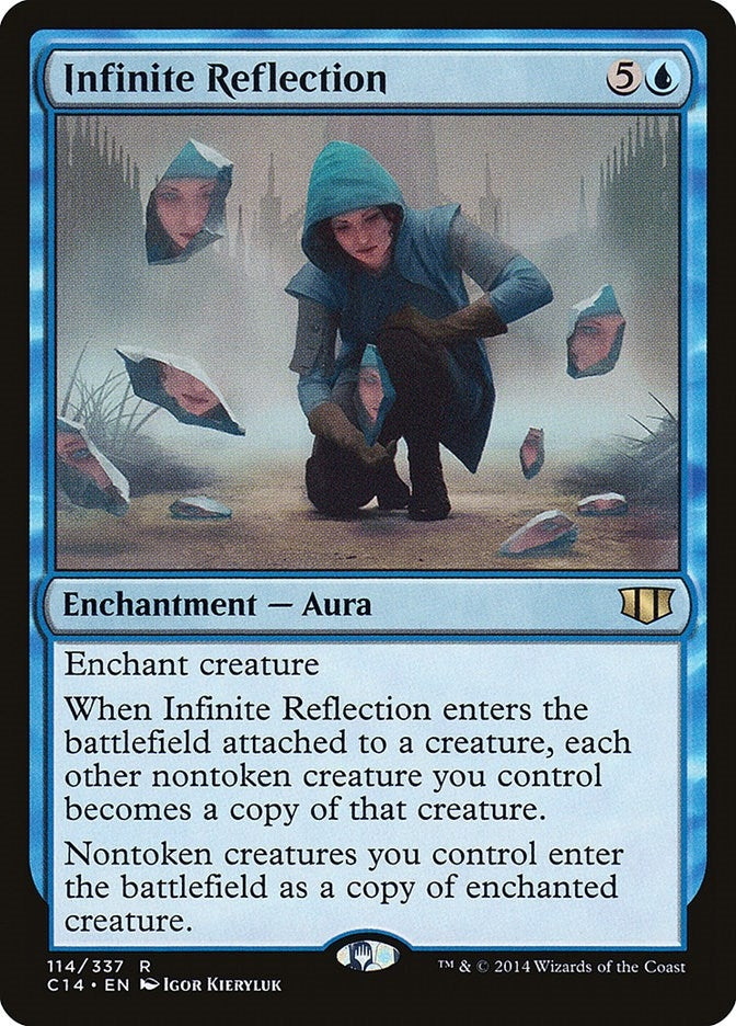 Image for Infinite Reflection (114) (Commander 2014) (C14) - Magic: The Gathering
